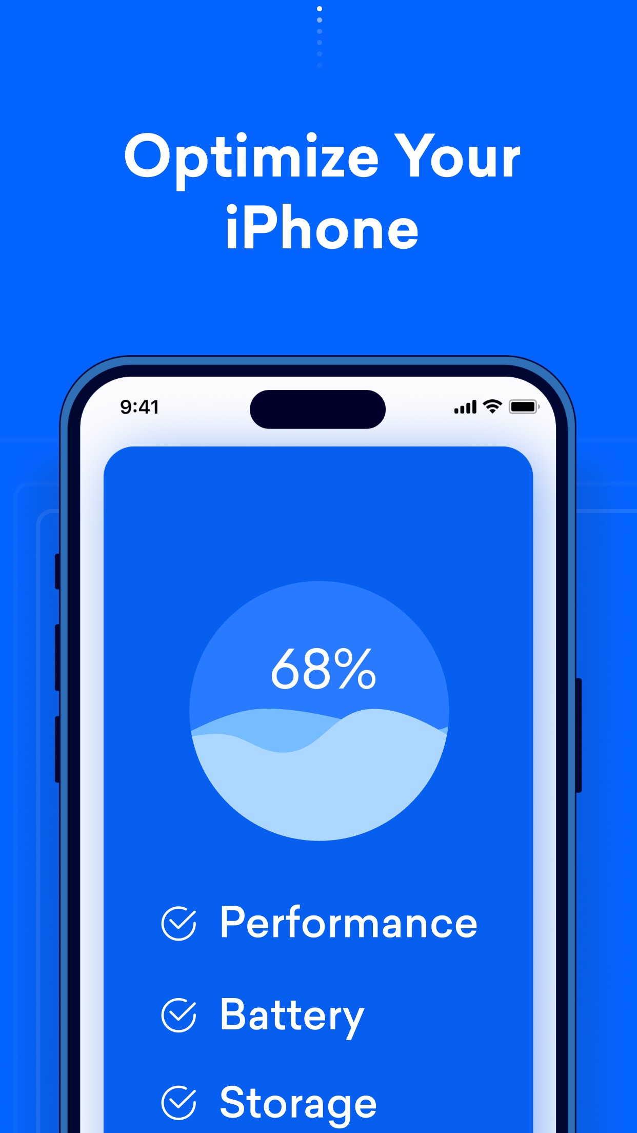 Storage overview in Cycle Cleaner