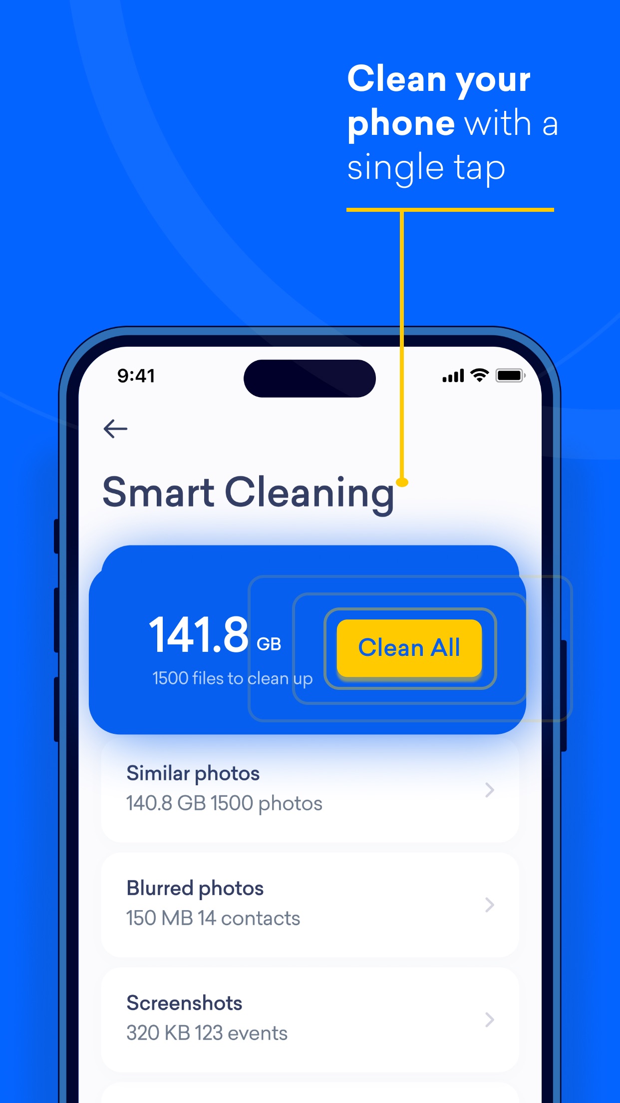 Smart Cleaning overview in Cycle Cleaner